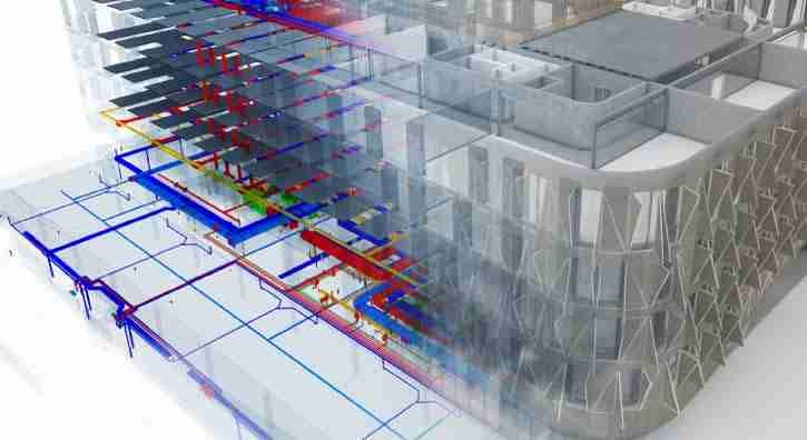 BIM model data used for Metaltek XB1200 production
