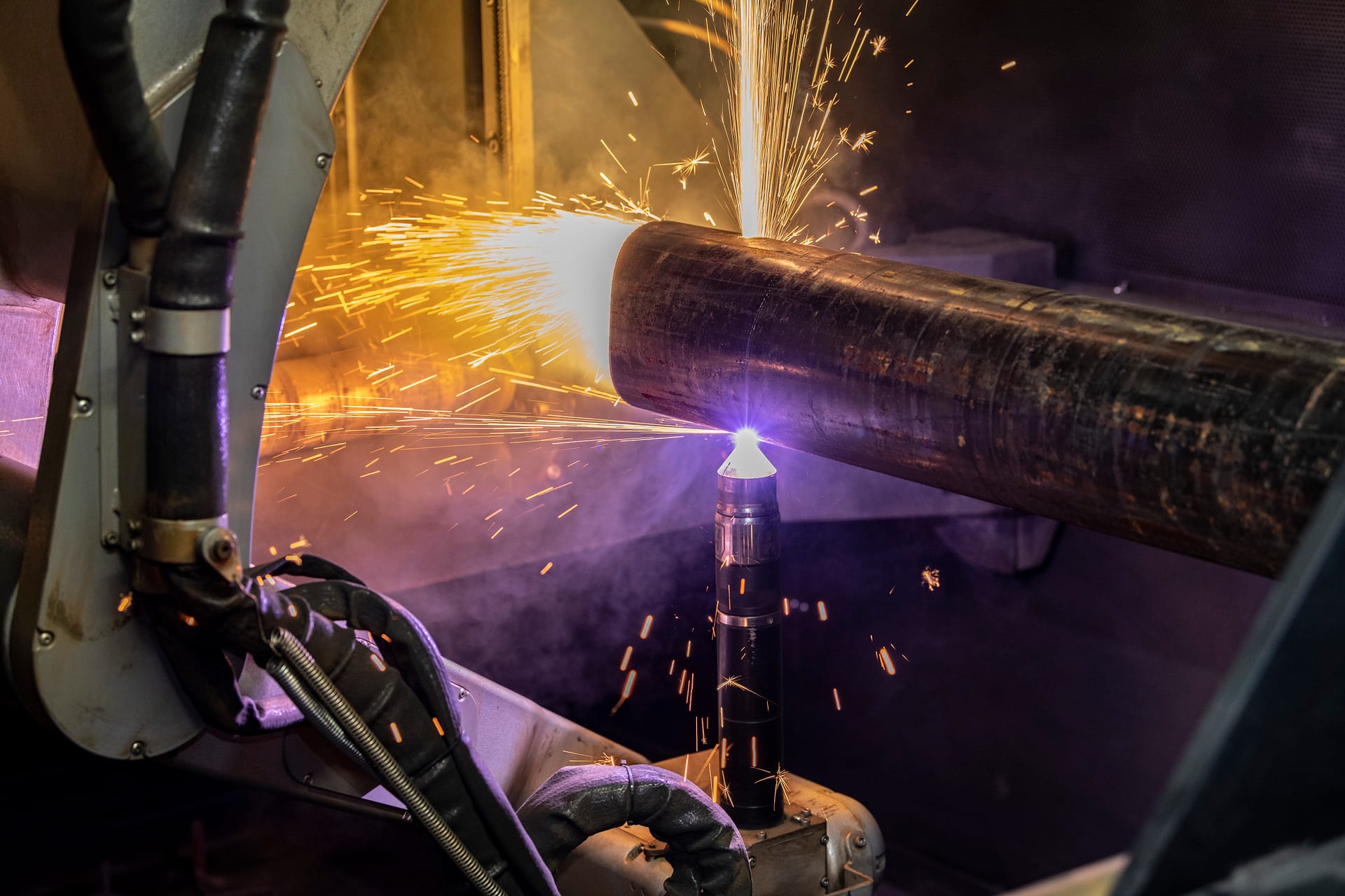Metaltek XB1200 processing pipe and CHS components