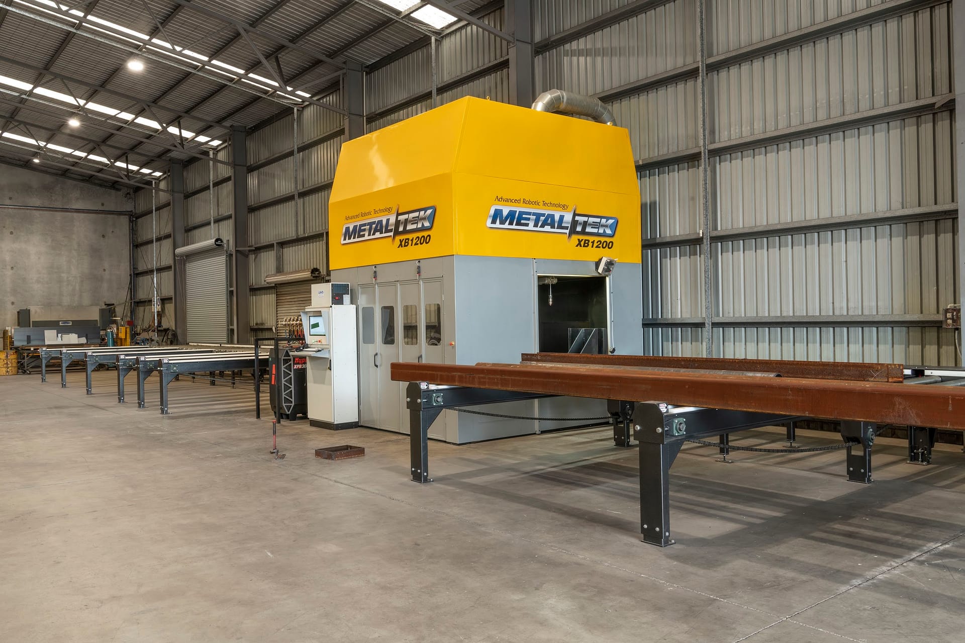 Metaltek XB1200 CNC plasma beamline
