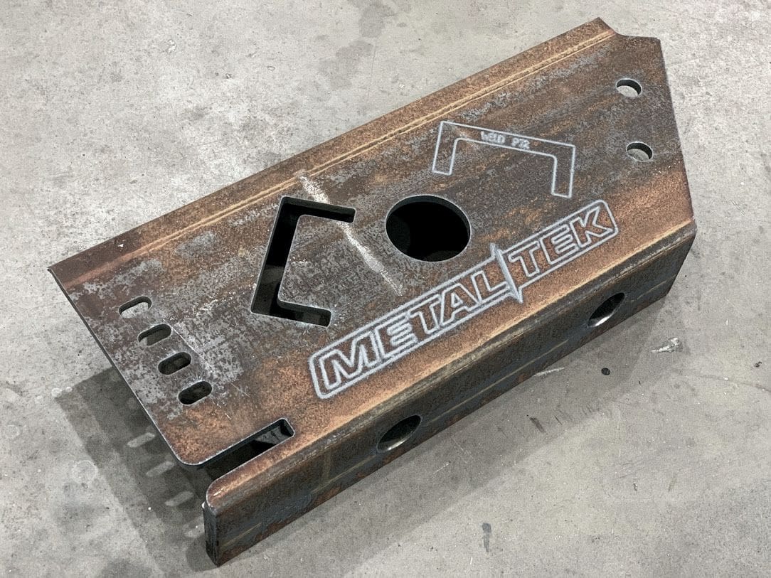 Metaltek XB1200 processing structural steel profiles